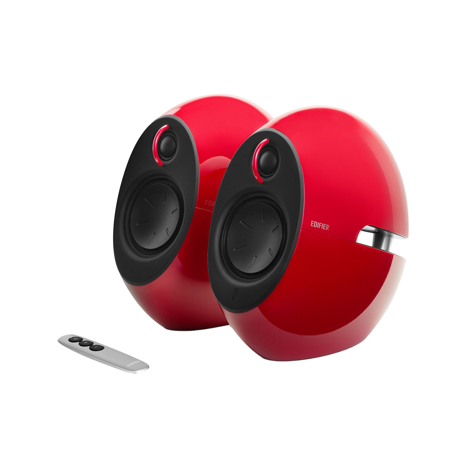 【希少】Edifier USA e25 Luna Eclipse レッド 赤 e25 Exotic design. Extraodinary sound. Effortlessly stunning