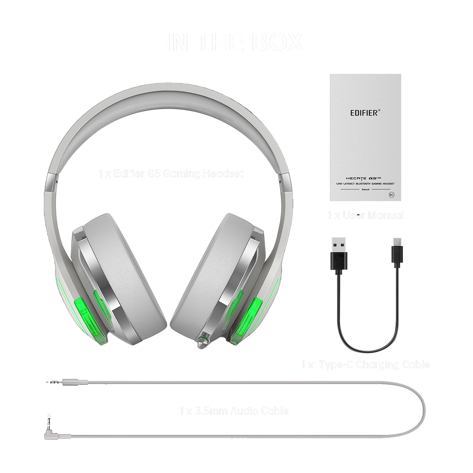 Auriculares para juegos G5BT Auriculares para juegos Bluetooth de baja latencia