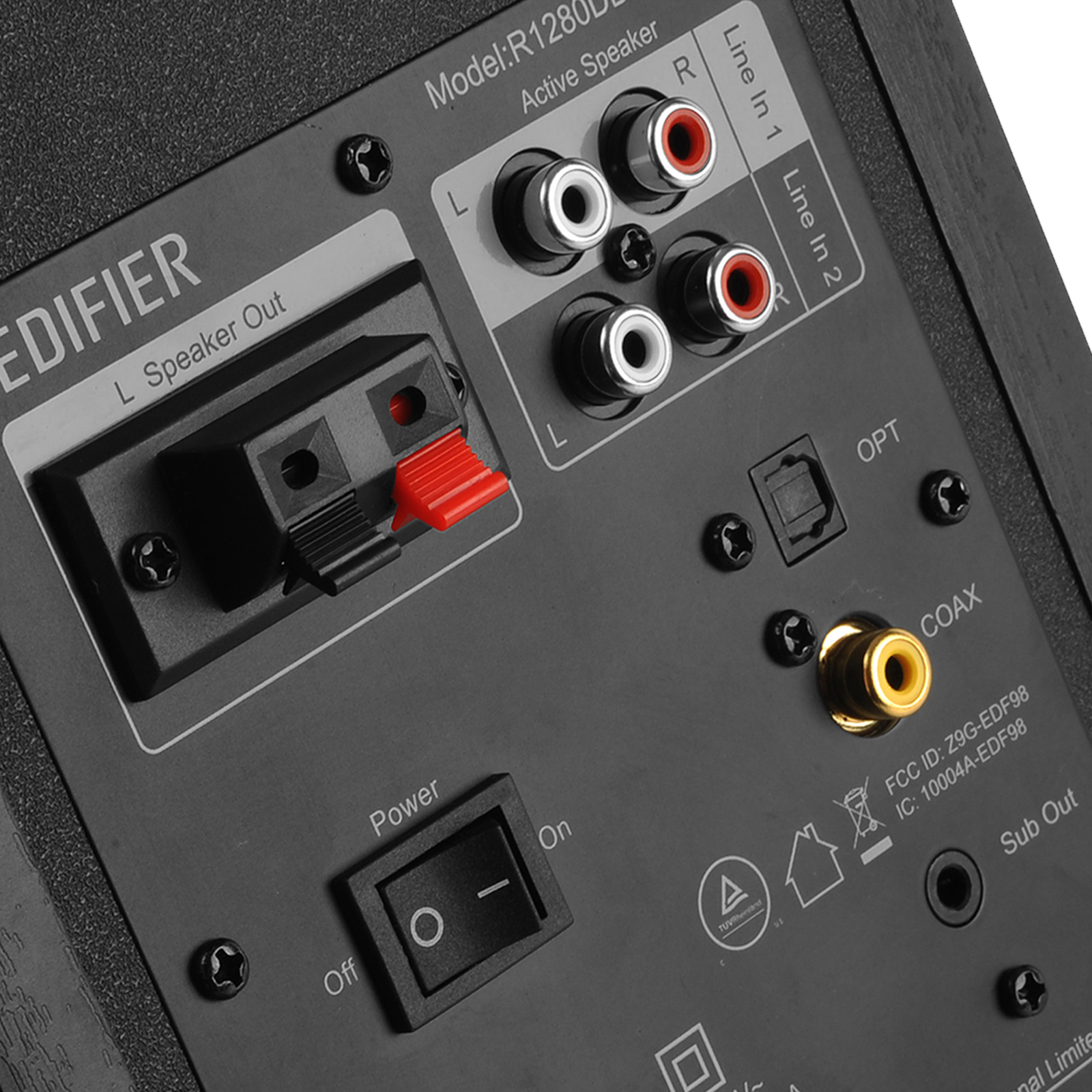 Sonido moderno y diseño clásico del R1280DBs