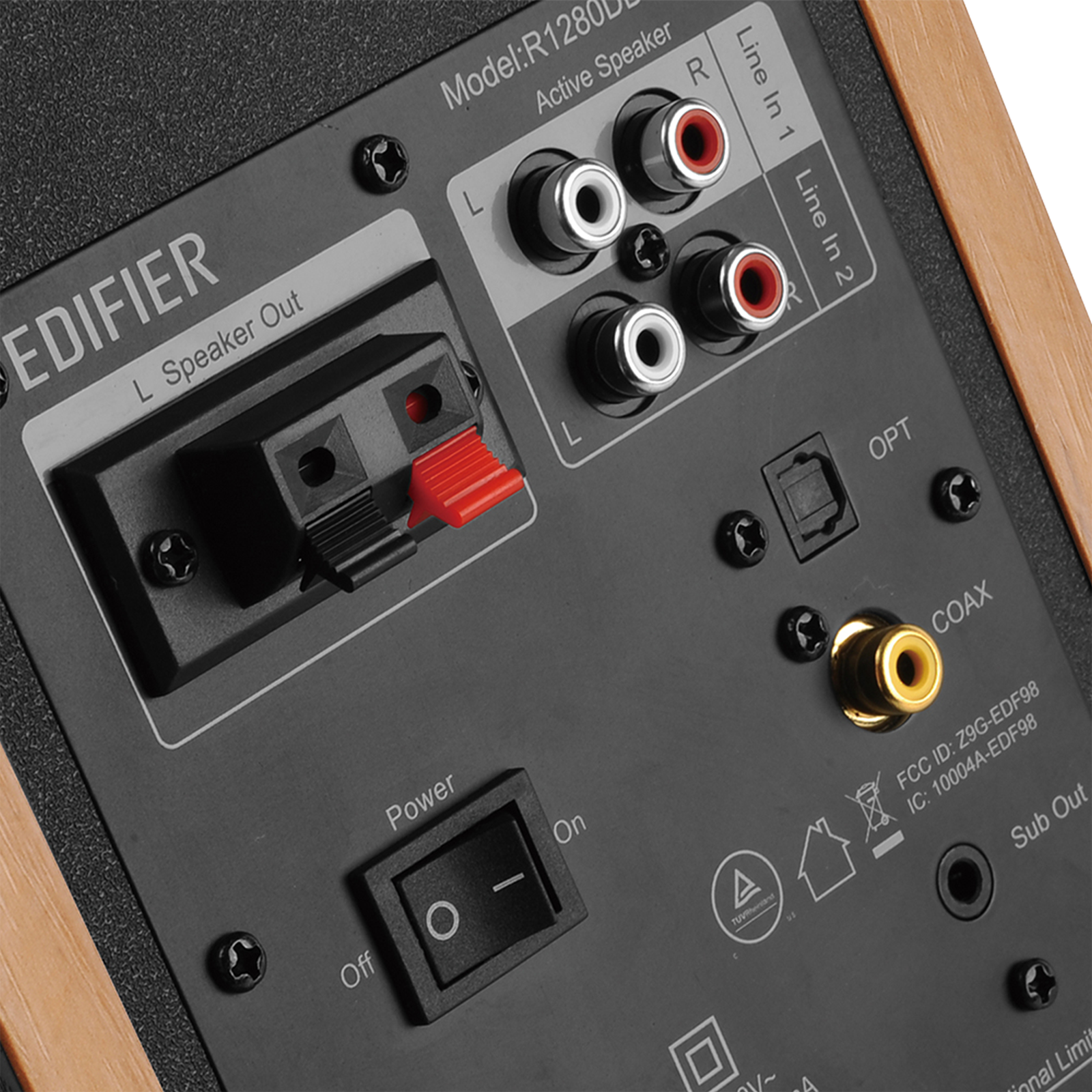 Sonido moderno y diseño clásico del R1280DBs