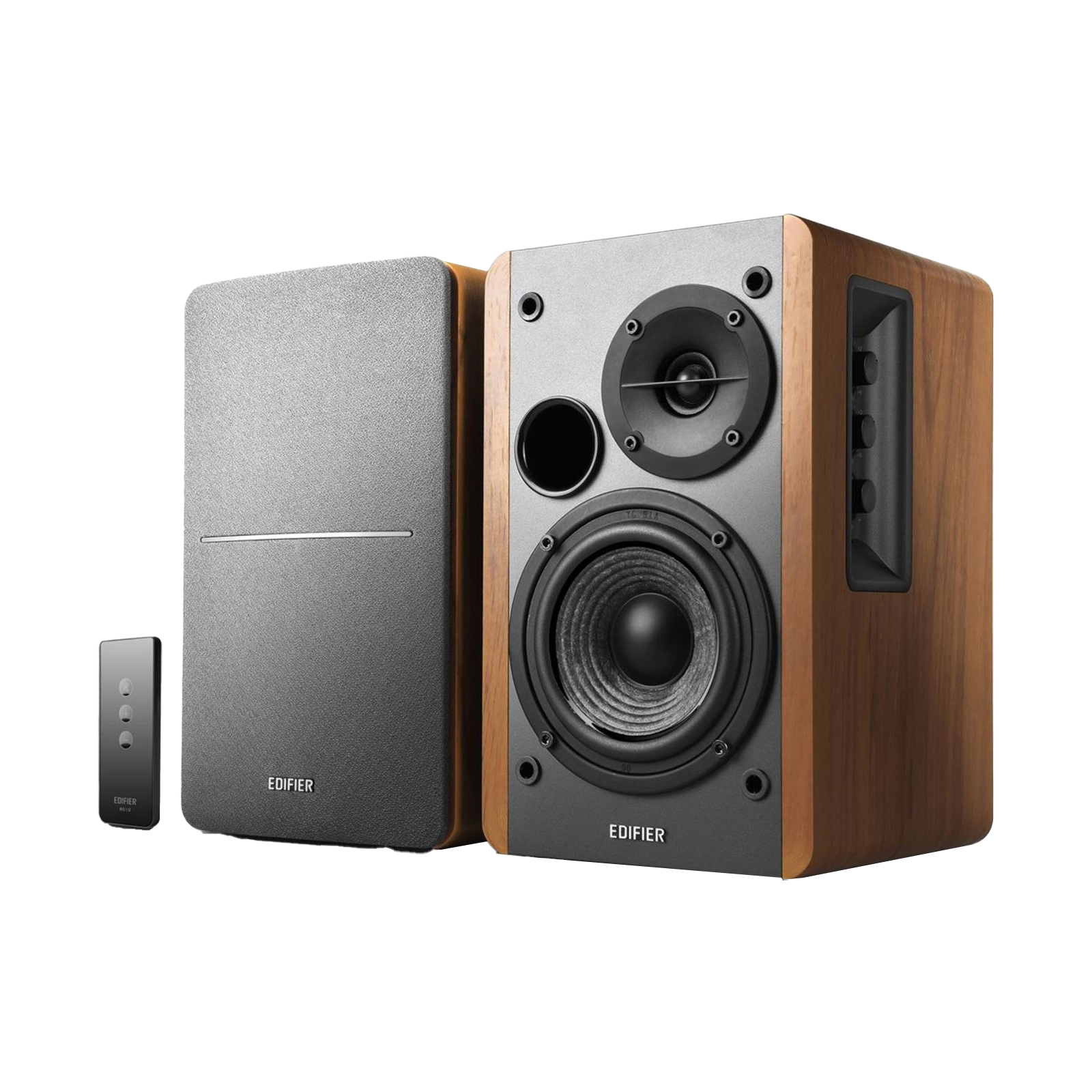 R1280T Technology. Style. Utility. Powered Bookshelf Speakers