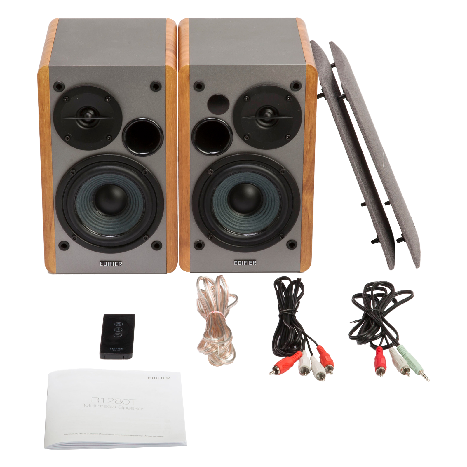 R1280T Technology. Style. Utility. Powered Bookshelf Speakers