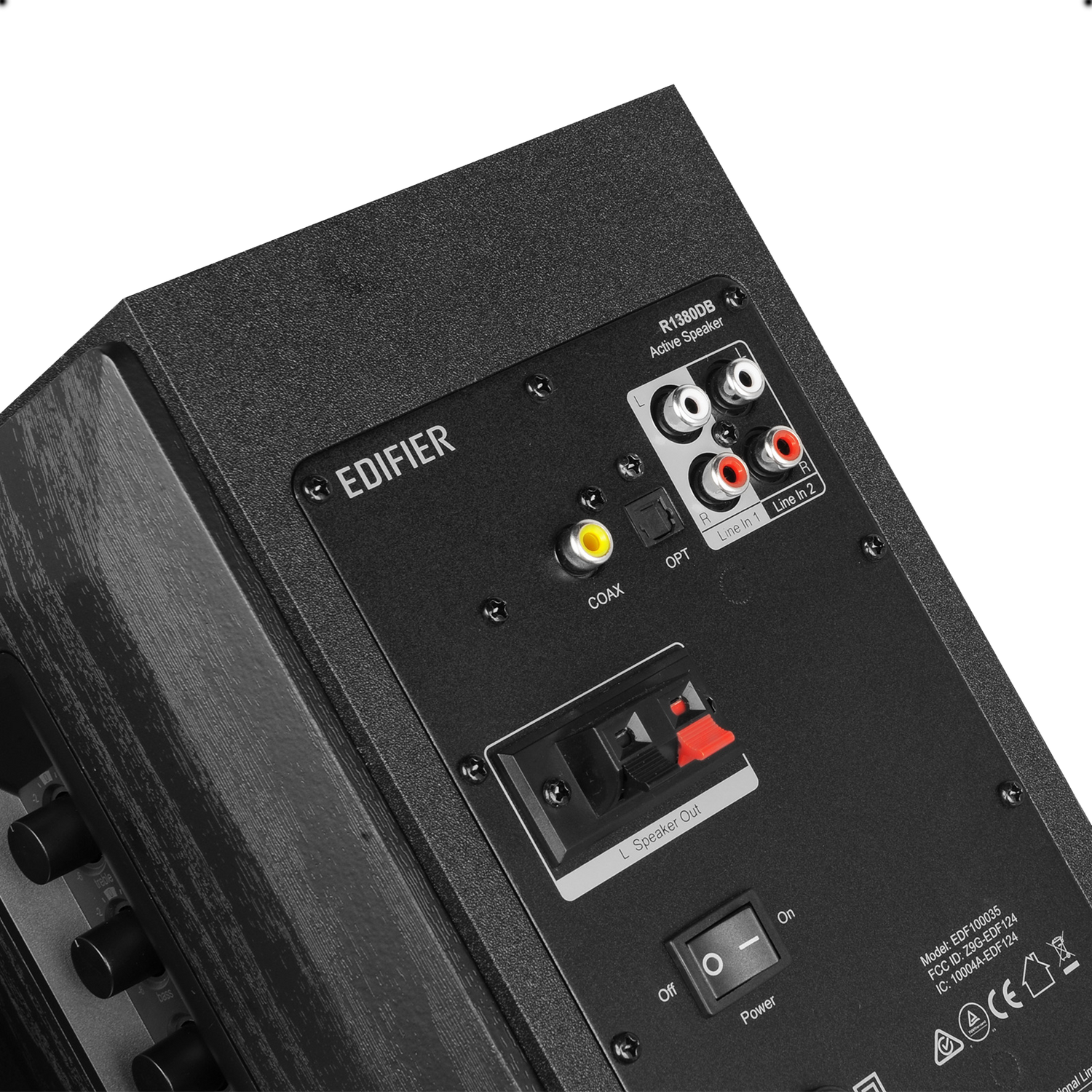 R1380DB Active Bluetooth Bookshelf Speakers (Certified Refurbished)