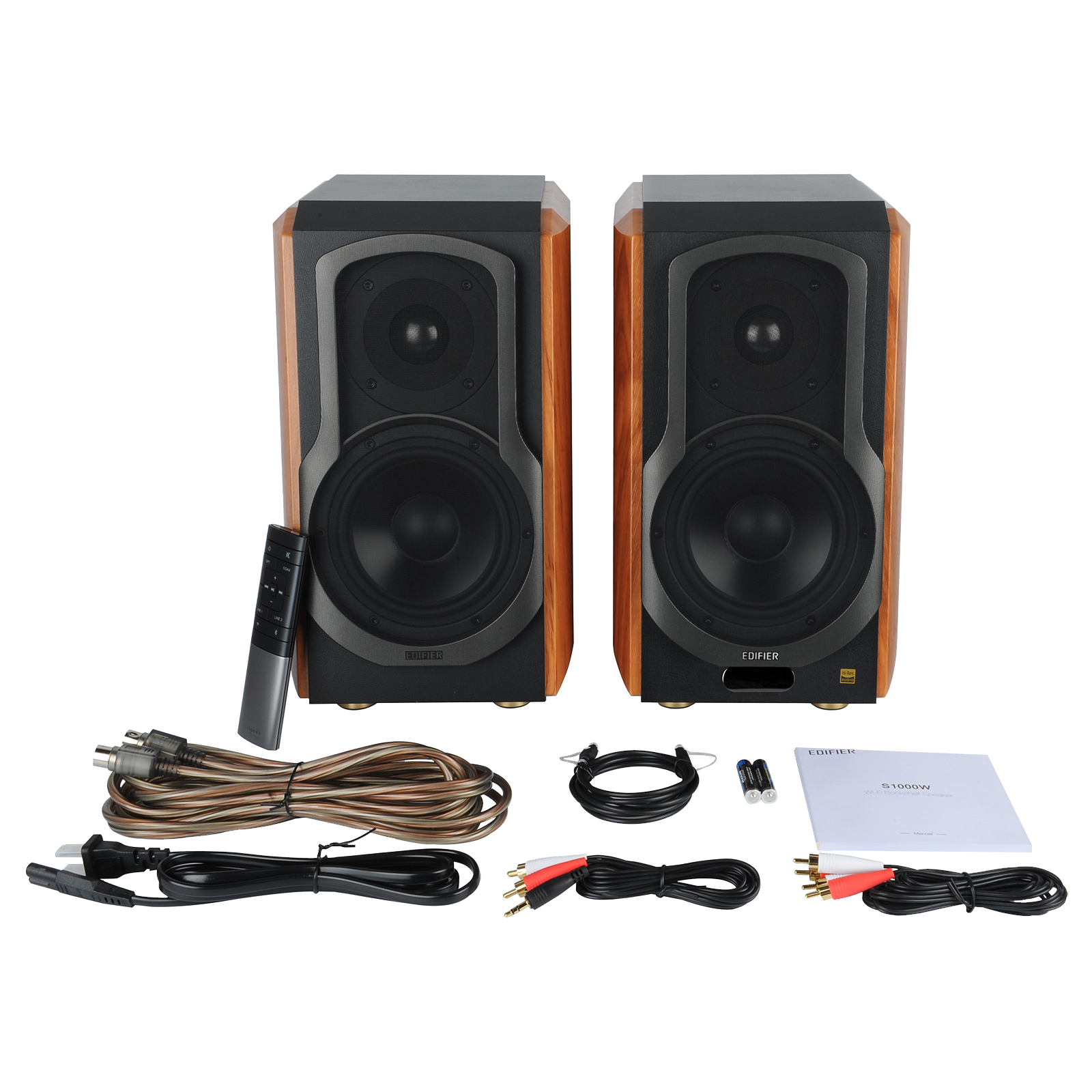 S1000W WiFi Audiophile Active Bookshelf 2.0 Speakers