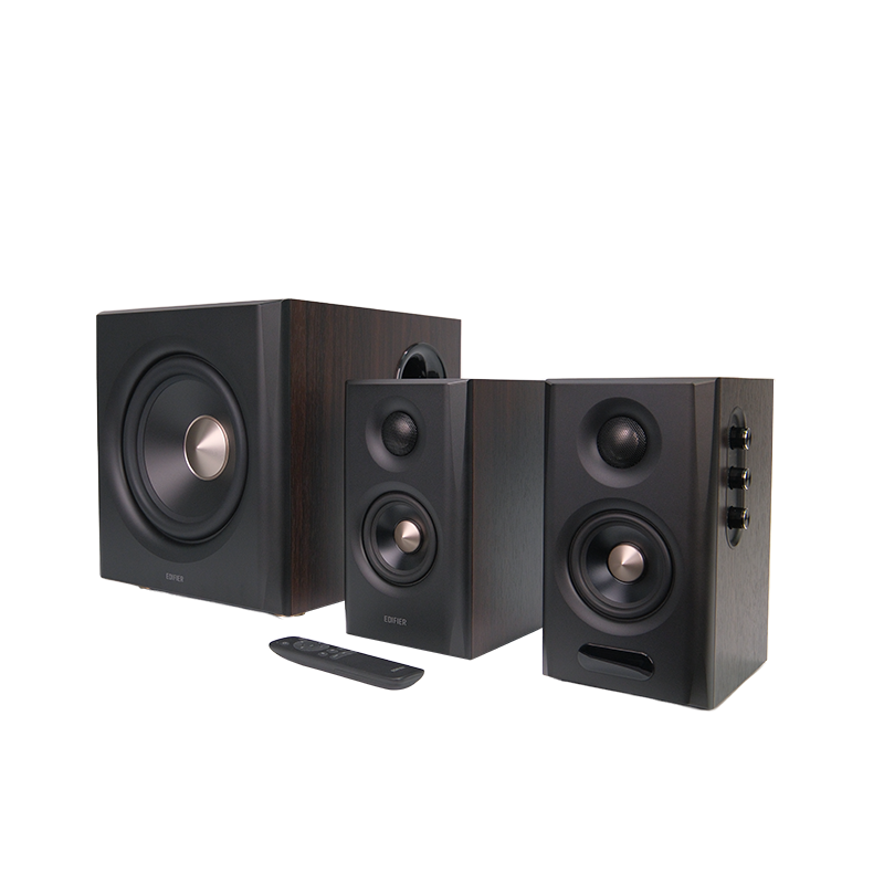 S355DB  Bookshelf Speaker and Subwoofer 2.1 Speaker System