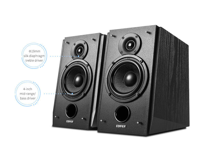R1855DB Active 2.0 Bluetooth Bookshelf Speakers – Edifier Online USA