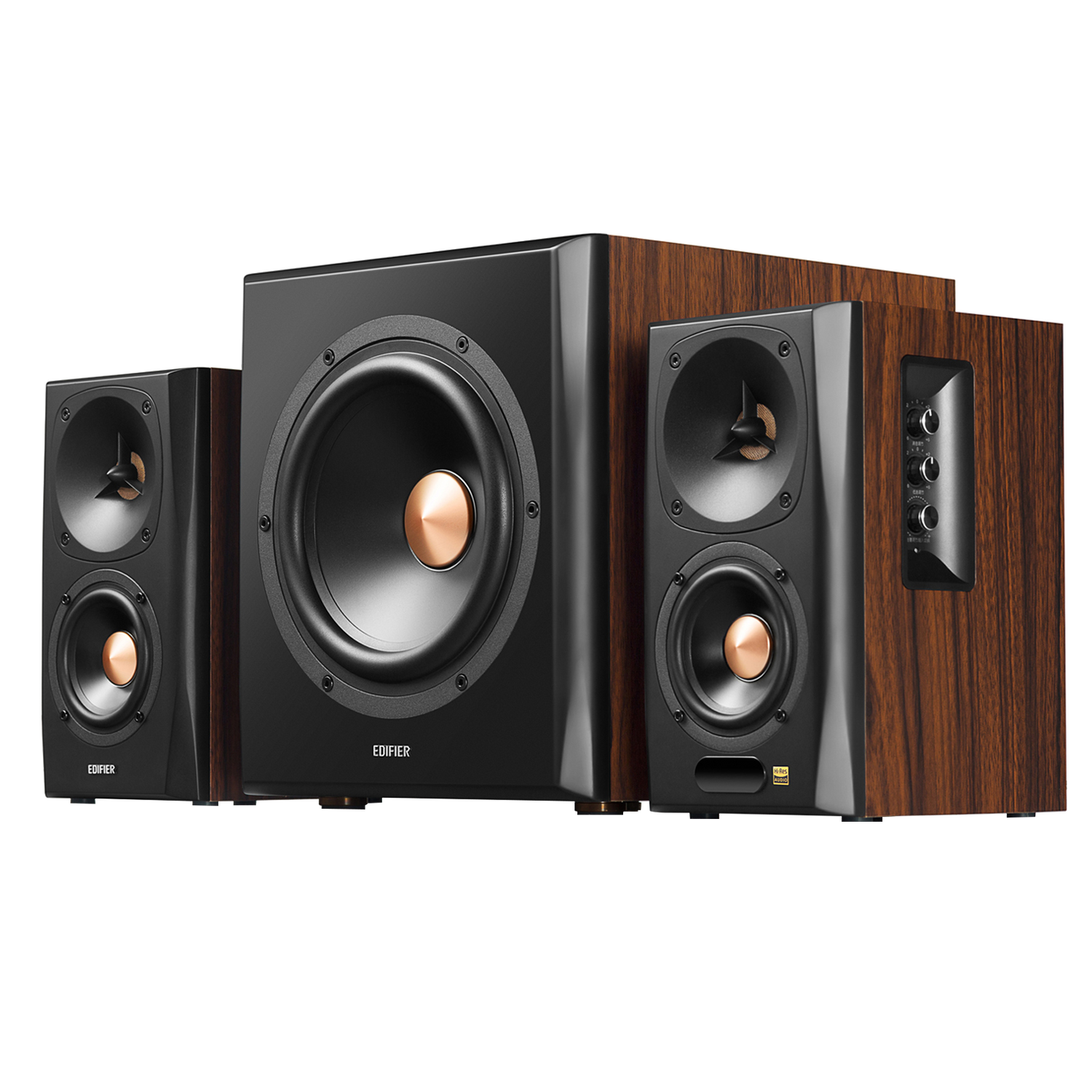 S360DB 2.1 Speakers Hi-Res Audio with wireless subwoofer