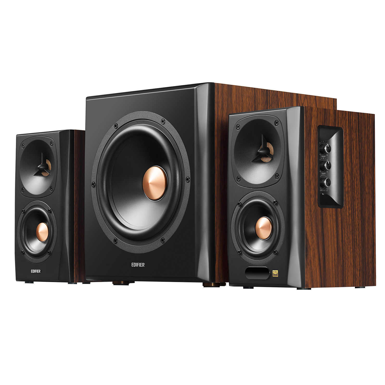 S360DB 2.1 Speakers Hi-Res Audio with wireless subwoofer