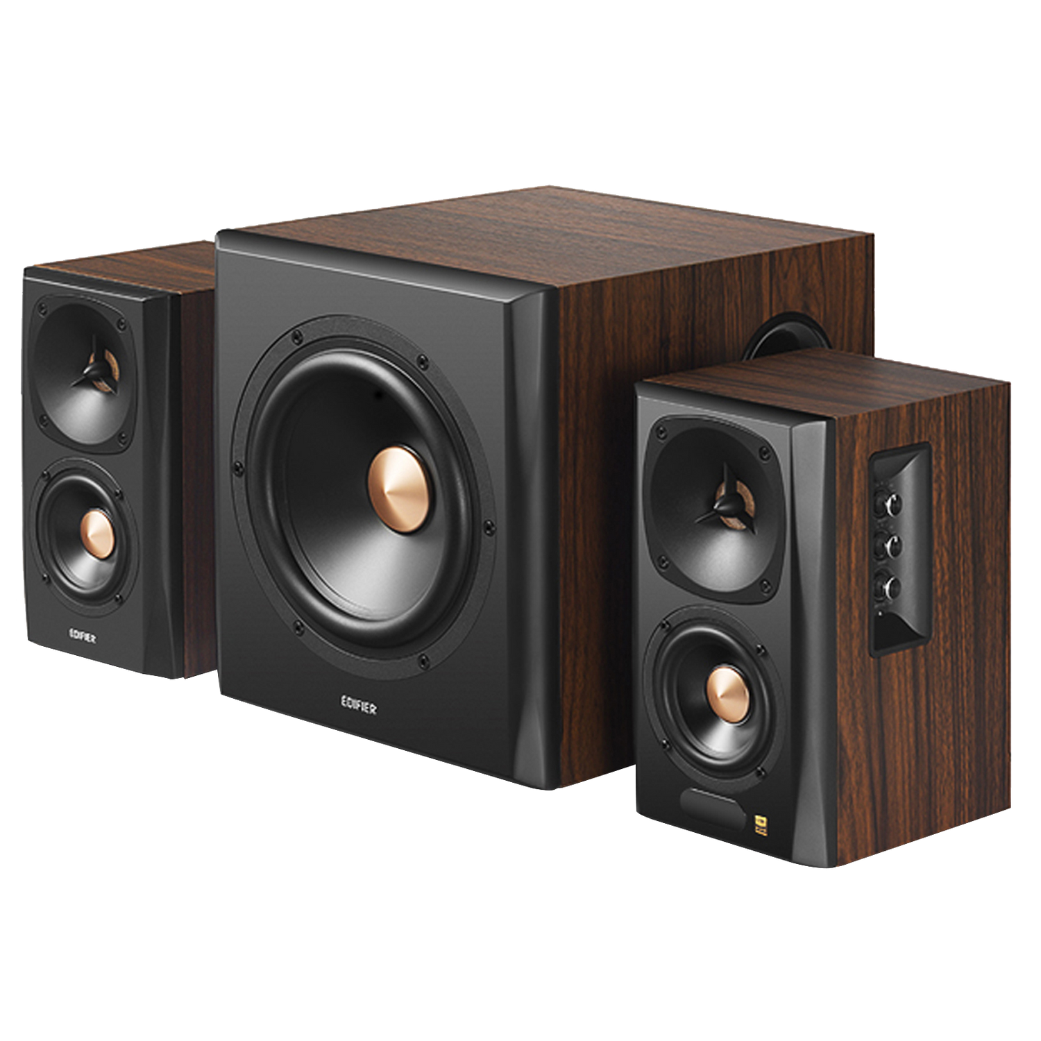 S360DB 2.1 Speakers Hi-Res Audio with wireless subwoofer