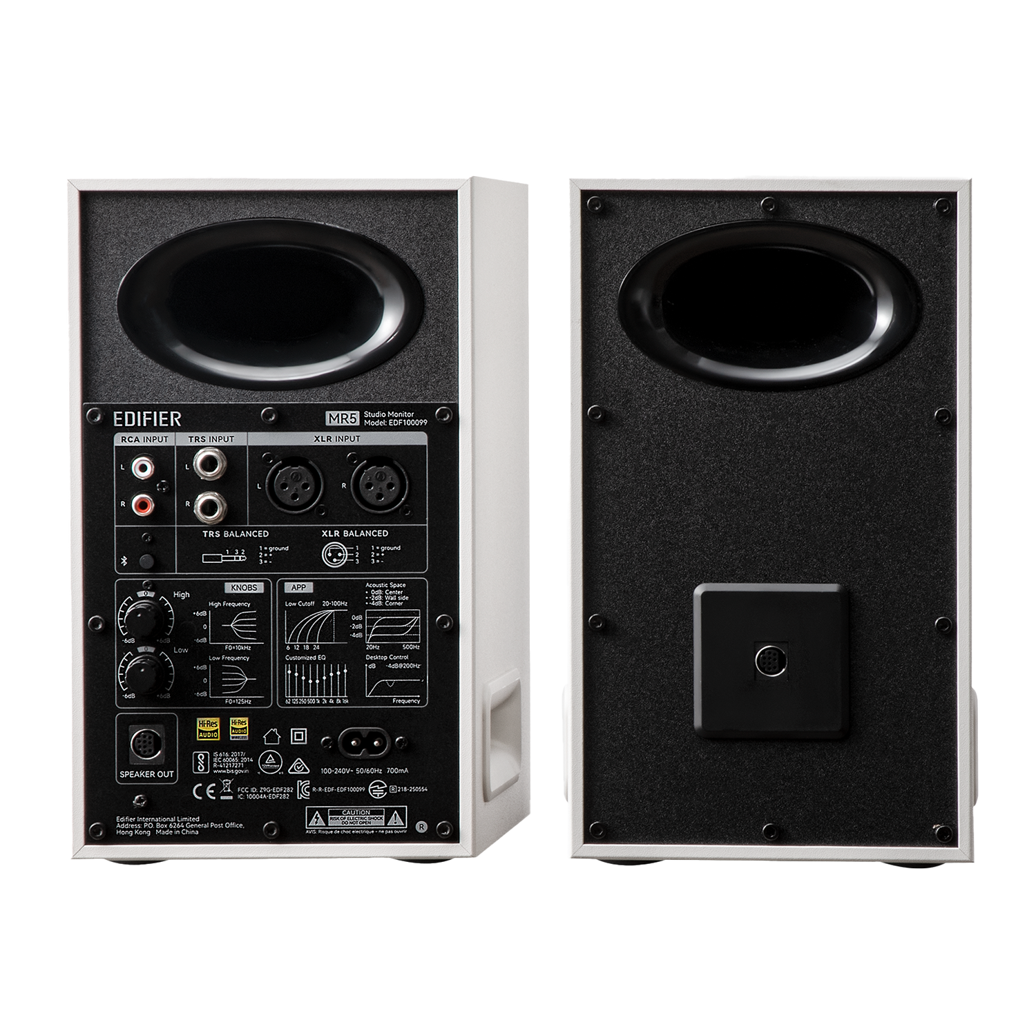 MR5 Tri-Amped Powered Studio Monitor Speakers