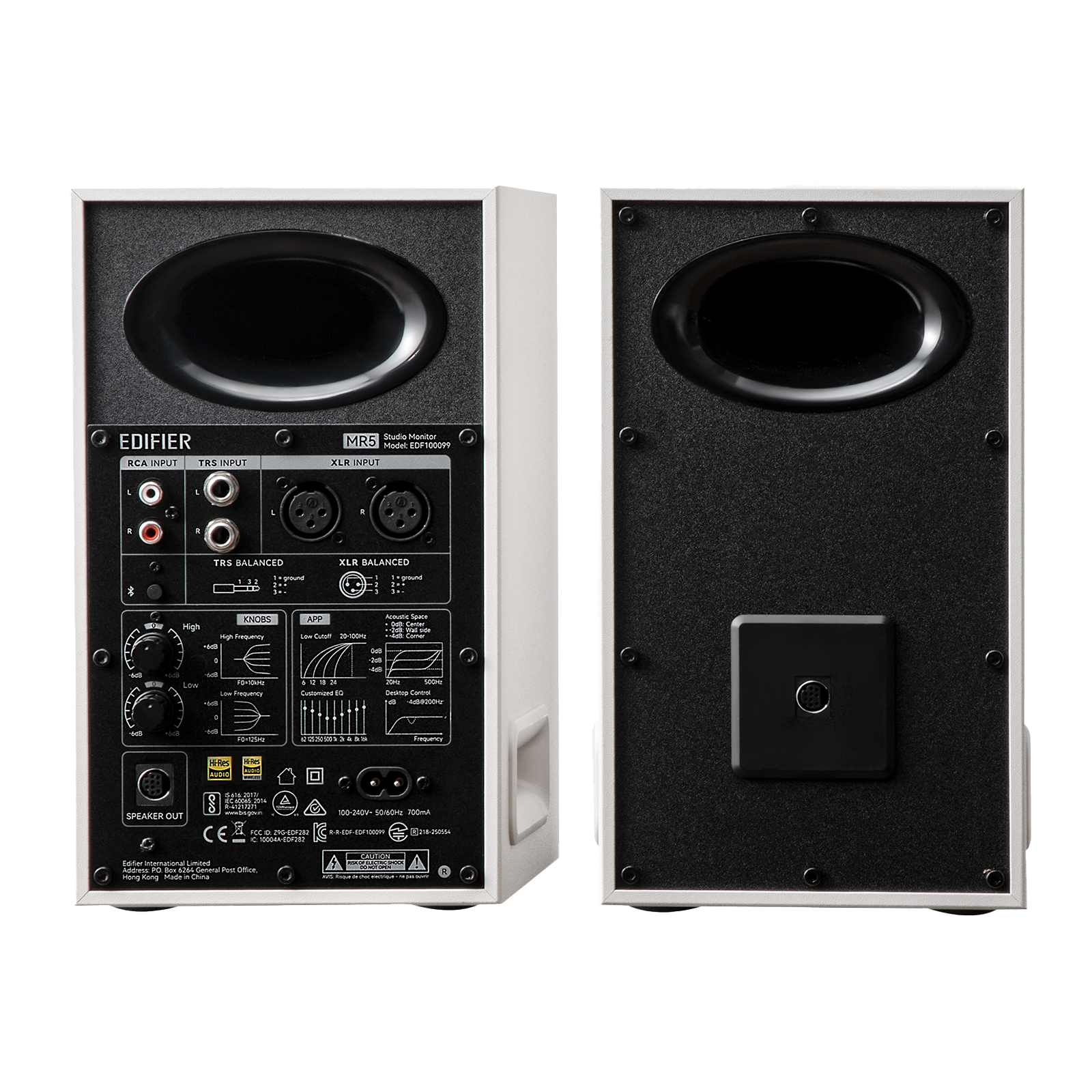 MR5 Tri-Amped Powered Studio Monitor Speakers