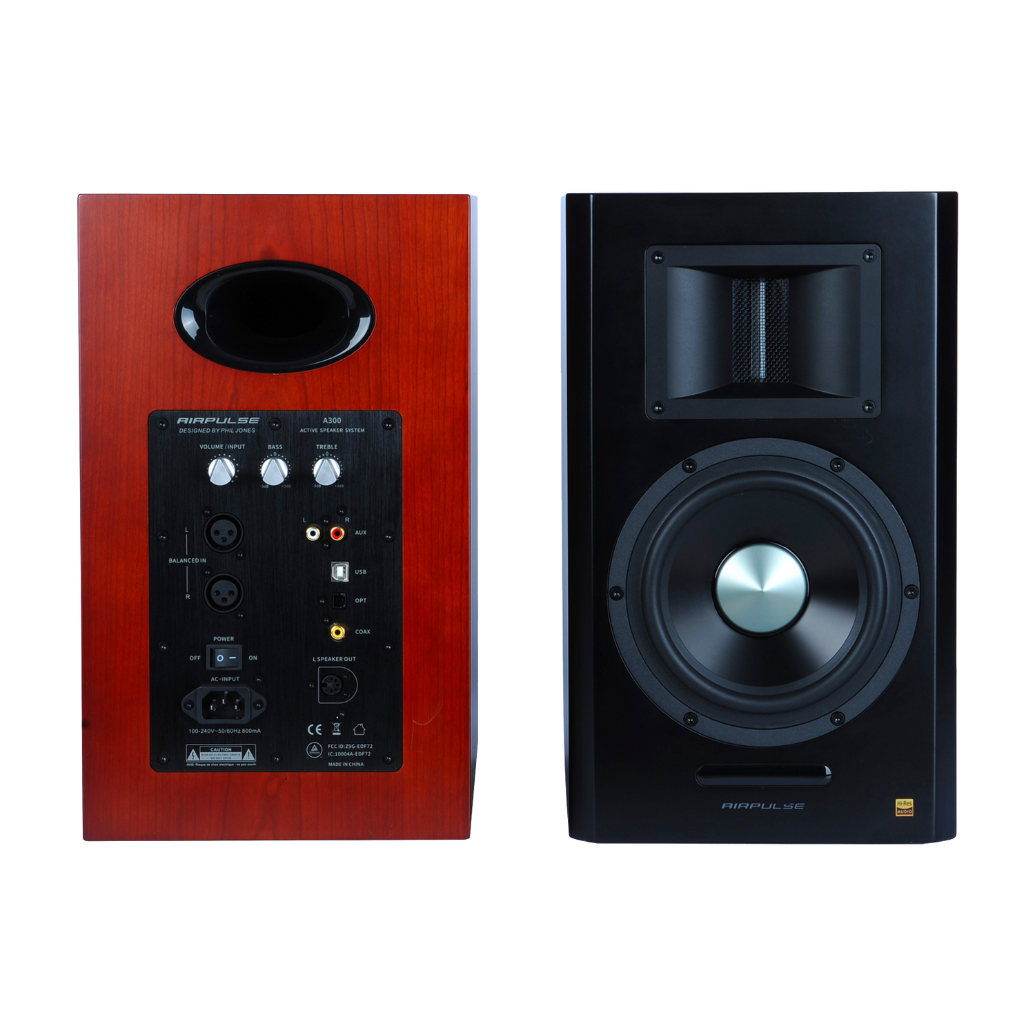 (Certified Refurbished) Airpulse A300 Premium Hi-Res active speakers