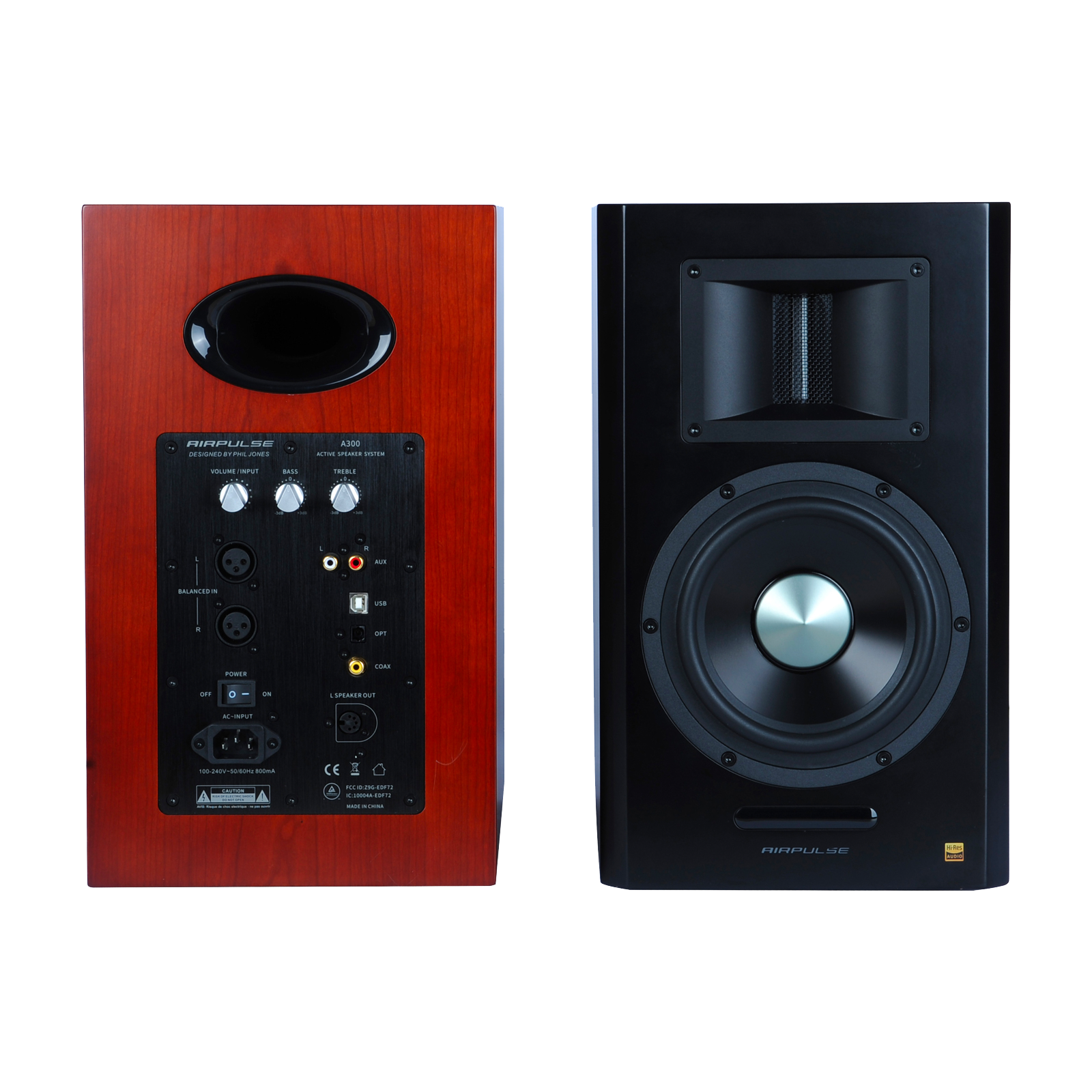 (Certified Refurbished) Airpulse A300 Premium Hi-Res active speakers