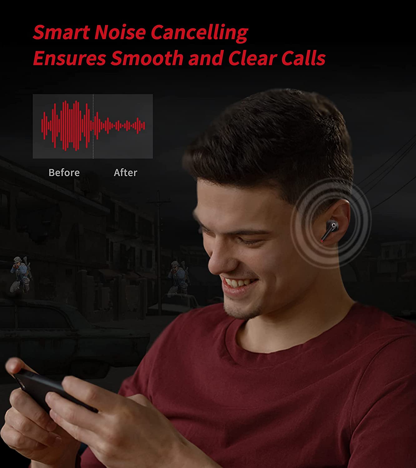 GM3 TRUE Wireless Gaming Earbuds