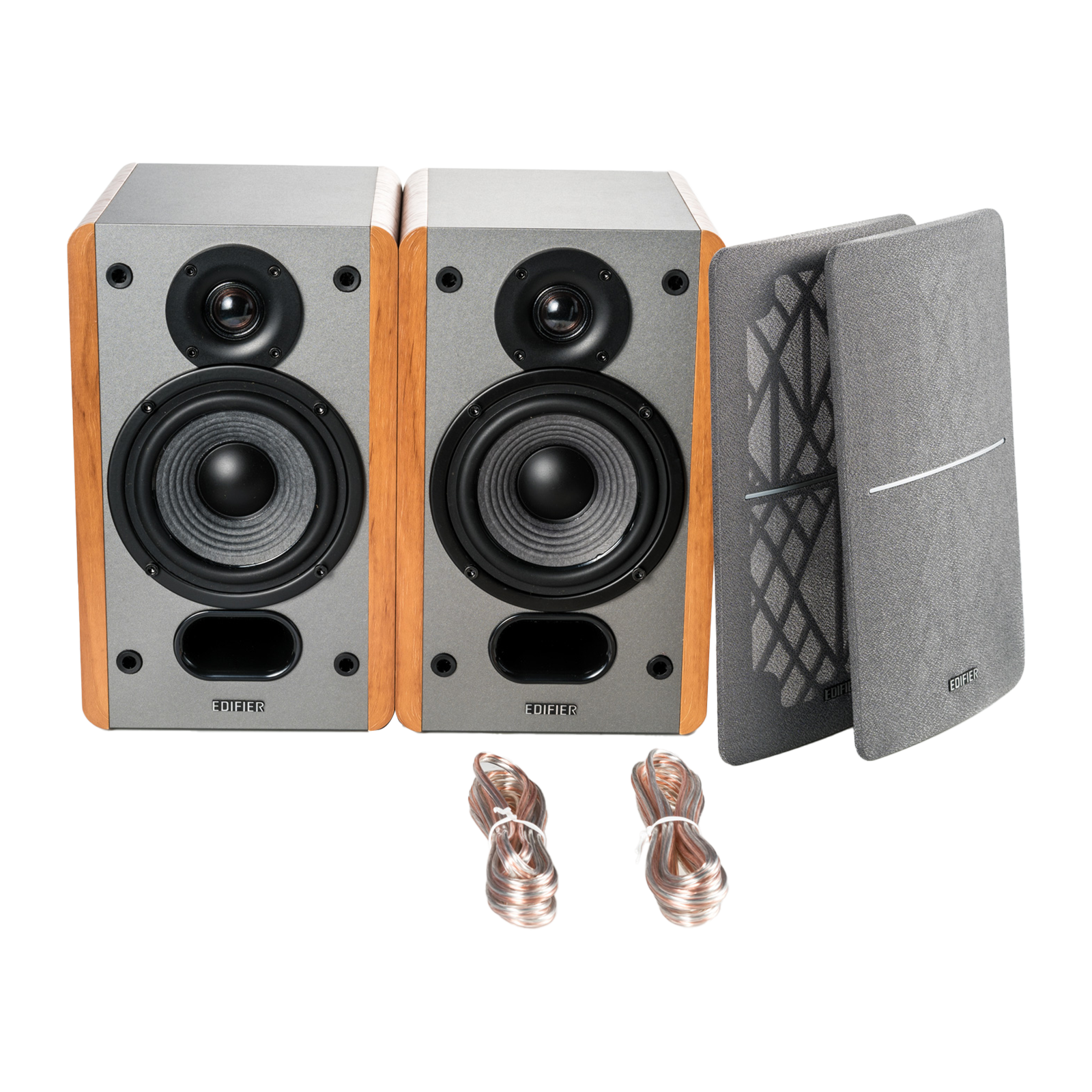 Edifier P12 パッシブスピーカー (ペア)【新品、未使用】 P12 Passive Bookshelf Speakers (Certified Refurbished