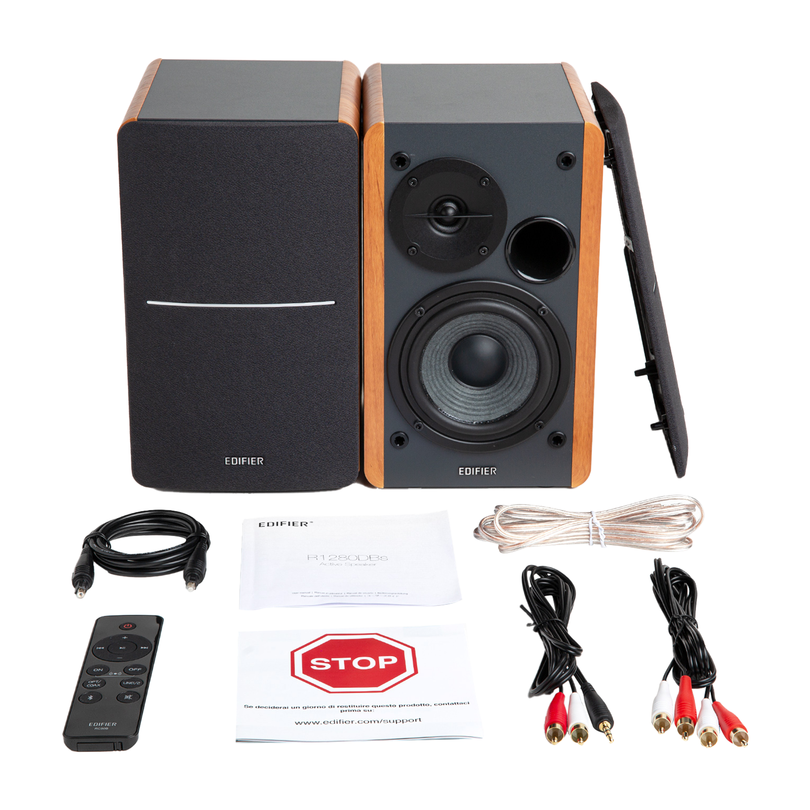 R1280DBs Powered Bookshelf Speakers - Thumbnail 2